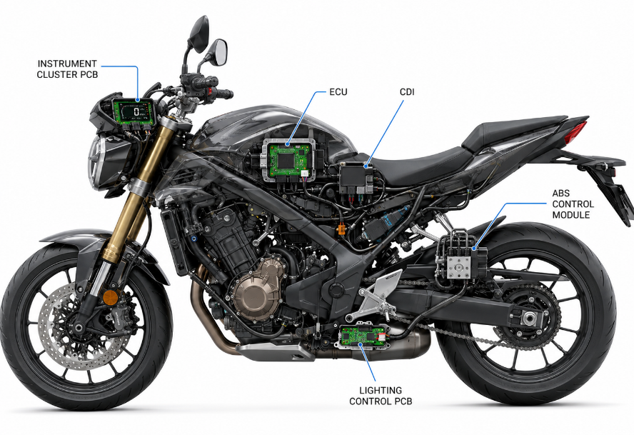 What Kind of Circuit Boards Are Found in Motorcycles?