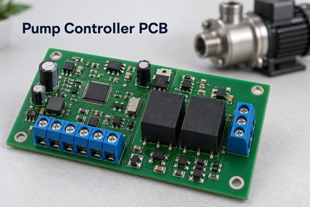 Pump Controller PCB for Reliable Water Pump Operation